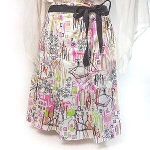 Grace Elements Retro Mod Pleated Skirt Sz 6P